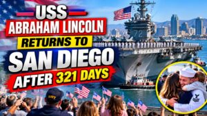 USS Abraham Lincoln Returns to San Diego After 321 Days