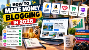 How to make money blogging in 2026 using ads and affiliate marketing