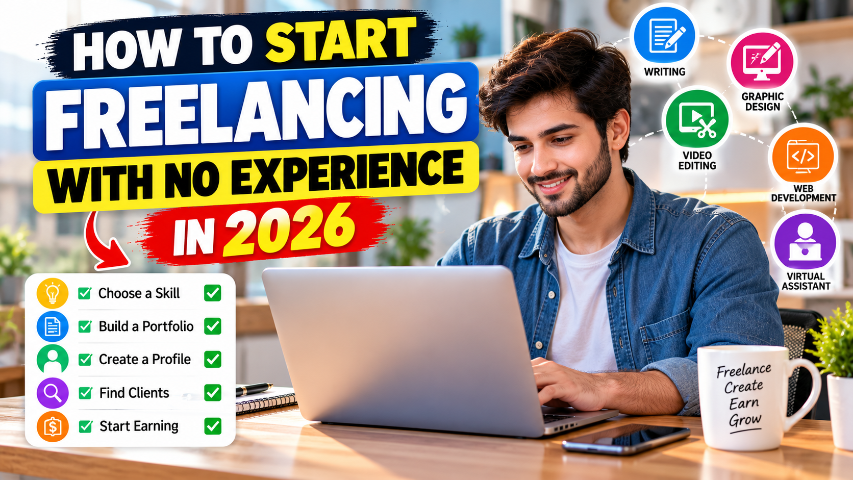 How to Start Freelancing With No Experience in 2026
