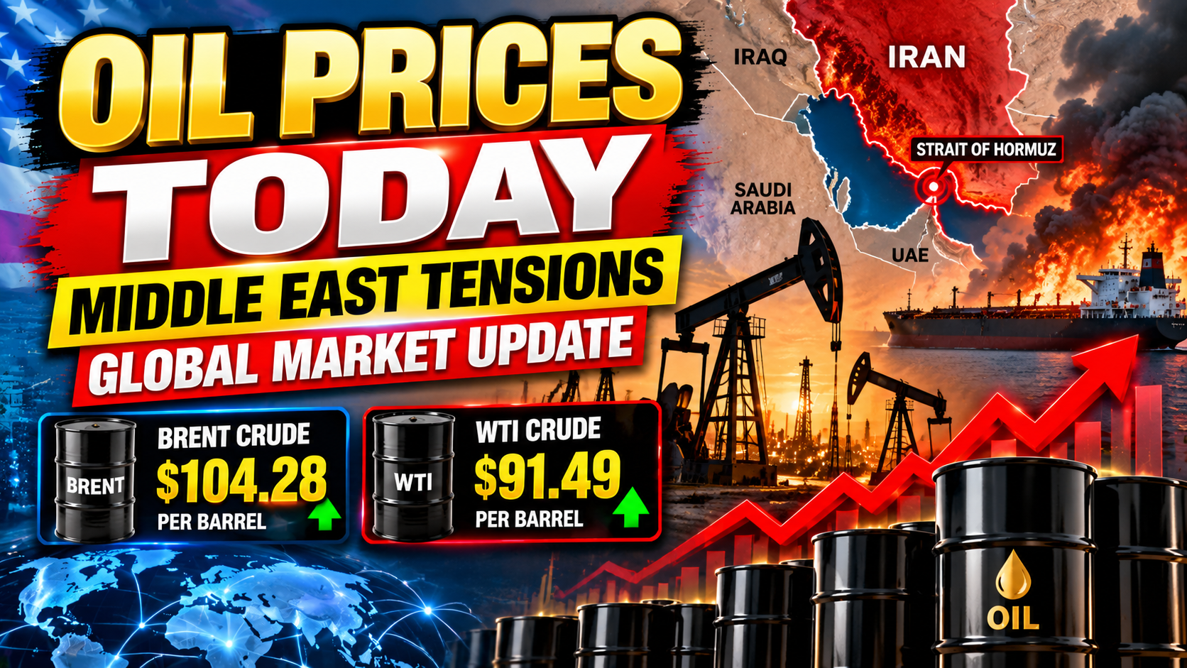 Oil Prices Today: Middle East Tensions and Global Markets