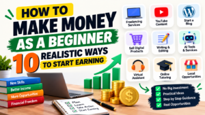 10 realistic ways to make money as a beginner