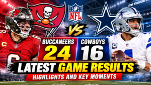 Buccaneers vs Cowboys game highlights