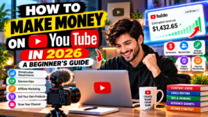 How to make money on YouTube in 2026 for beginners